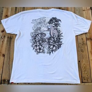 2000's Del Sol surf shop Antigua t-shirt  men's Size 2XL